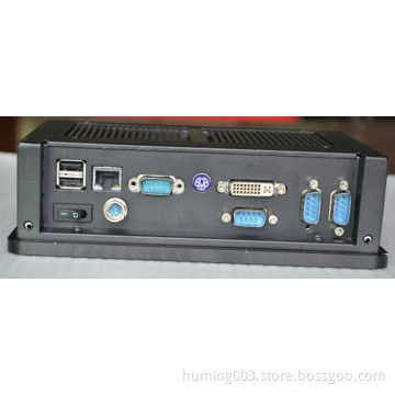 7 inch industrial fanless touch screen panel pc